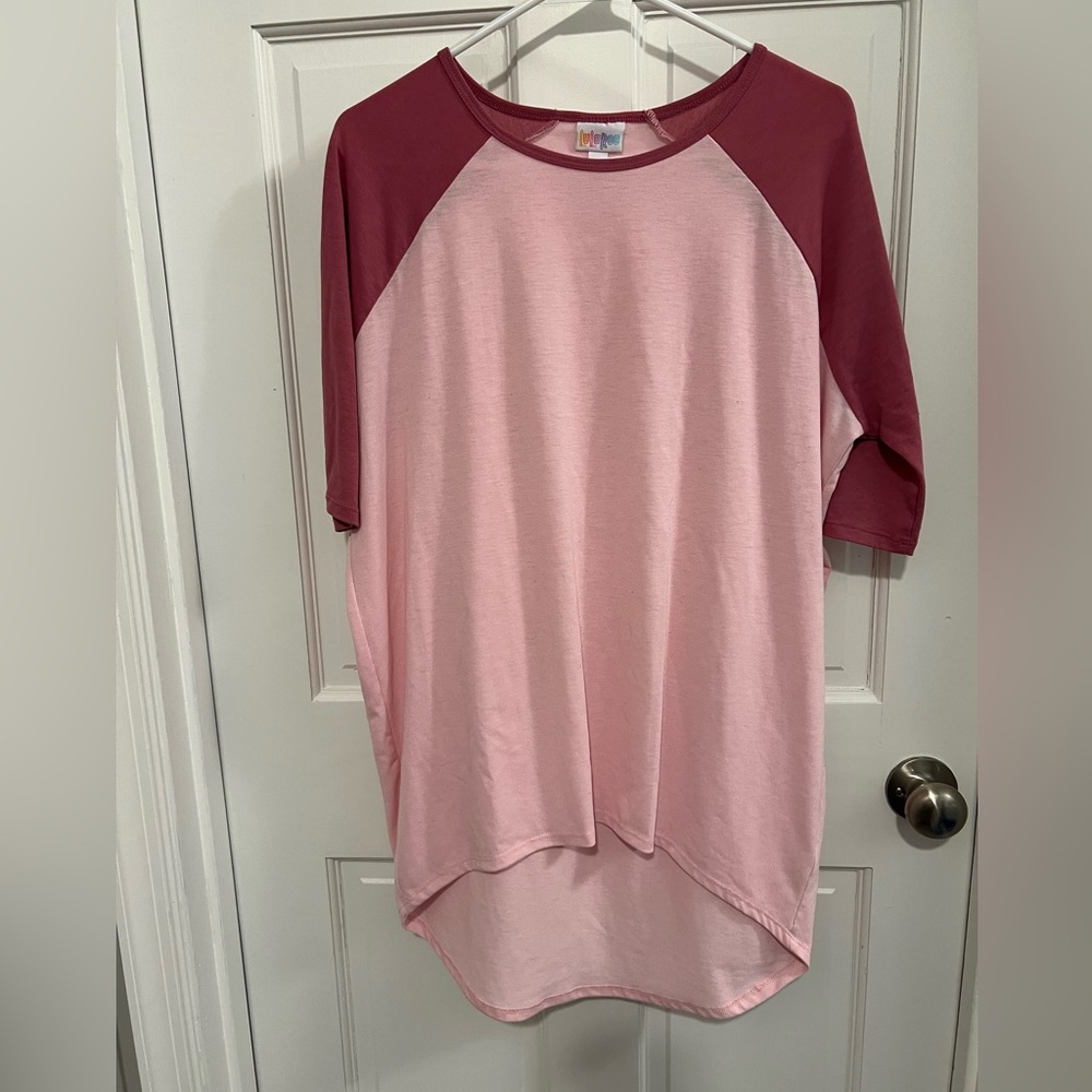 LuLaRoe Pink Irma Top
